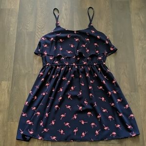 Elle flamingo dress